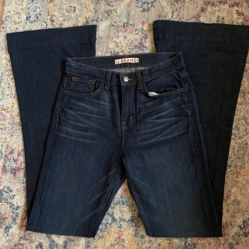 J Brand High Waisted Flare Denim Size 26